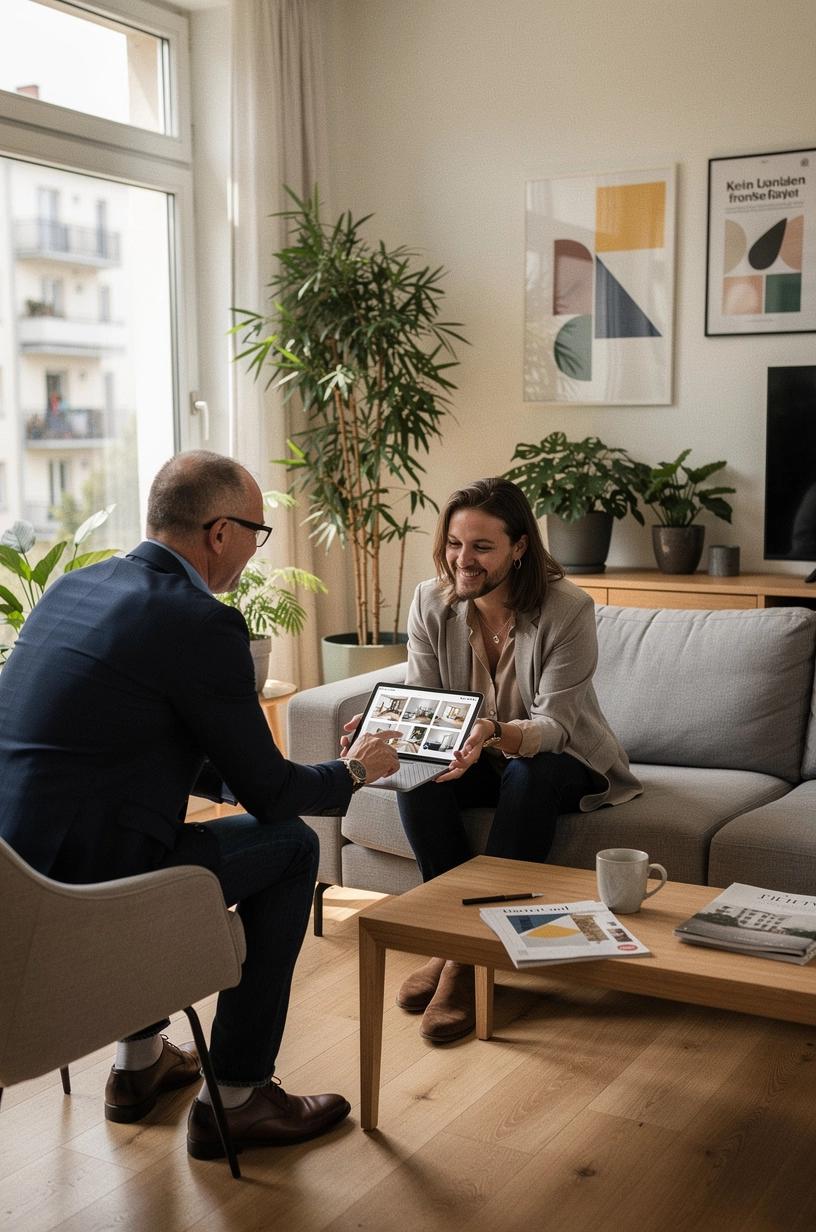 Moderne Wohnsiedlung in Deutschland mit Energieeffizienz und nachhaltiger Bauweise, ideal für Immobilienkäufer und Investoren.